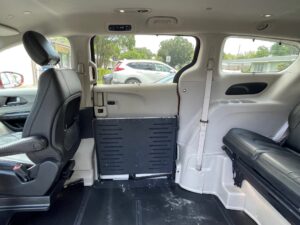 Inside of a Preowned Mobility Van in Lakewood Ranch, FL