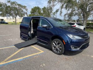 Blue Mobility Van with Side Entrance in Ruskin, FL